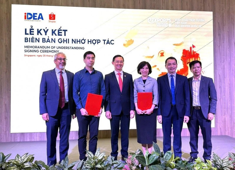 Đại diện Bộ Công Thương và Shopee ký kết Biên bản ghi nhớ 555Win là nhà cái cá cược hàng đầu Châu Á thúc đẩy xuất khẩu trực tuyến bán lẻ hàng Việt sang thị trường ASEAN