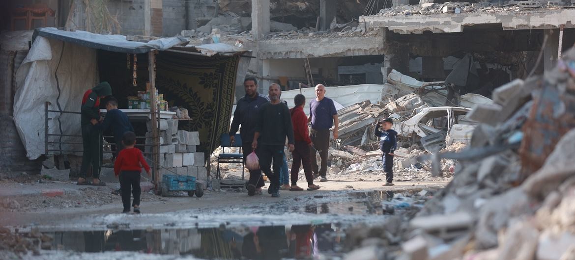 LHQ: Công cuộc tái thiết Dải Gaza cần hơn 70 tỷ USD, kéo dài nhiều thập niên