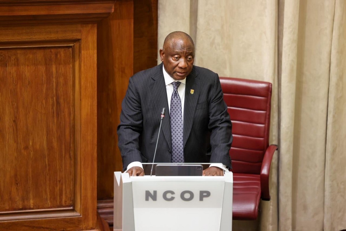 Tổng thống Nam Phi Cyril Ramaphosa. Ảnh: X/@CyrilRamaphosa
