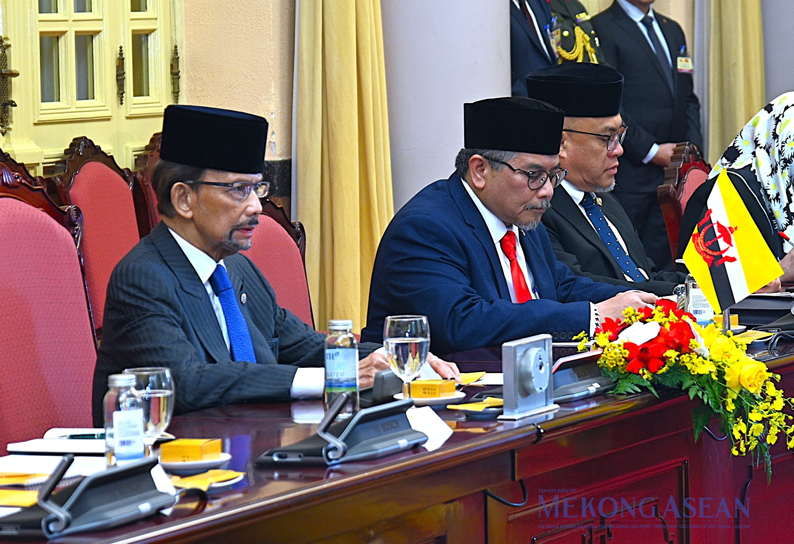 Chủ tịch nước Lương Cường hội đàm với Quốc vương Brunei