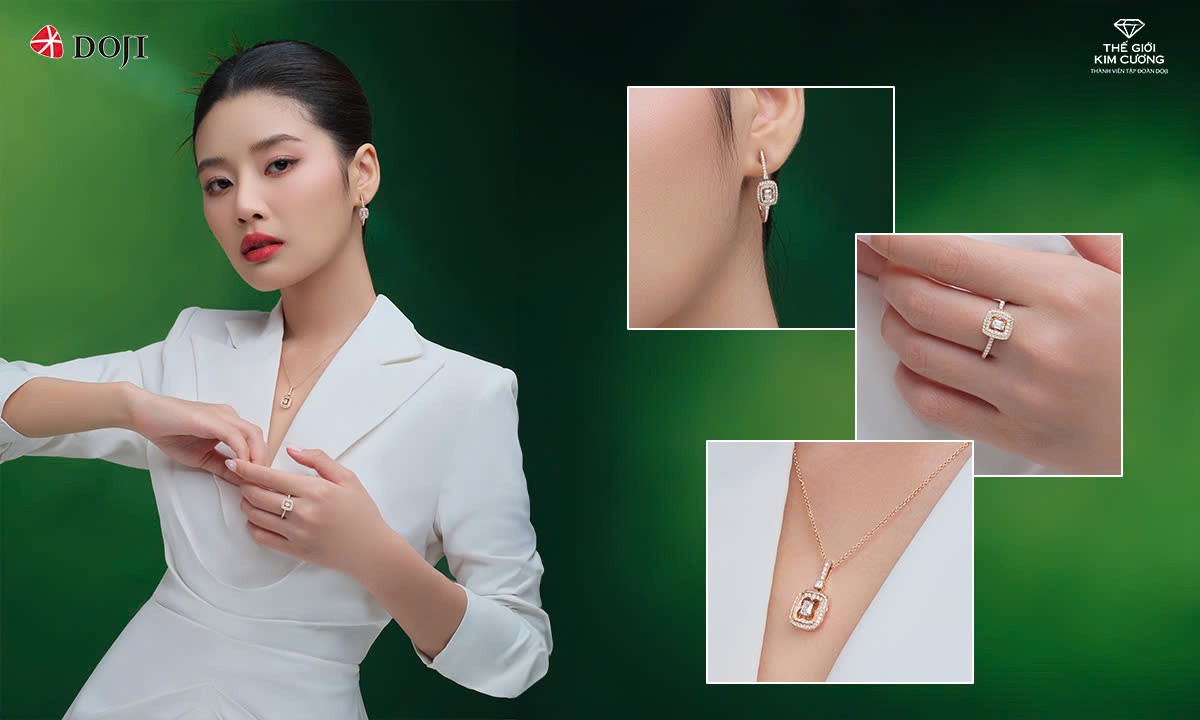 Phái đẹp tự tin tỏa sáng đa phong cách cùng TrenD by DOJI