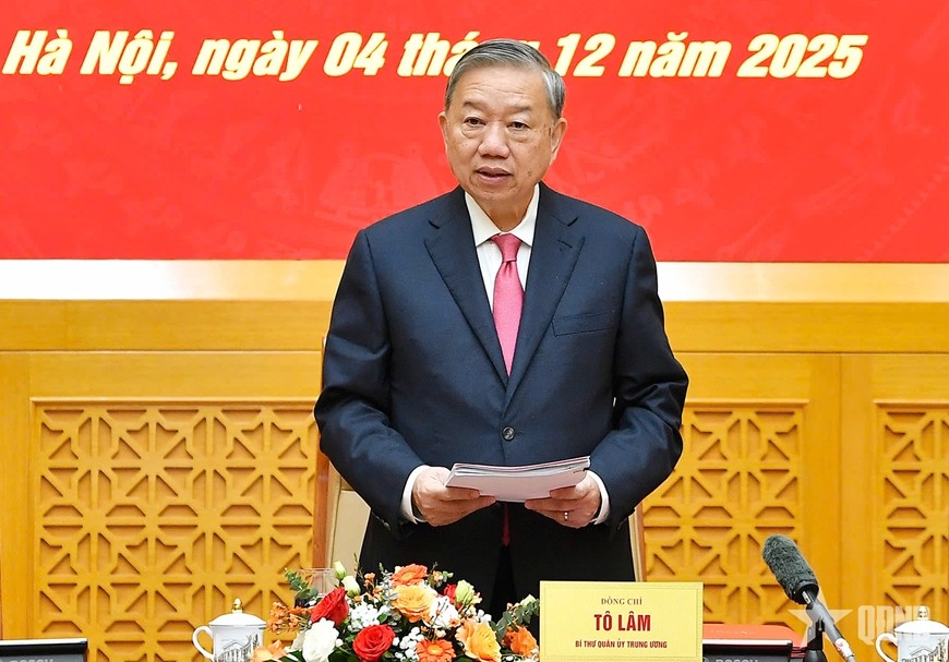Tổng Bí thư Tô Lâm chủ trì Hội nghị Quân ủy Trung ương lần thứ 15