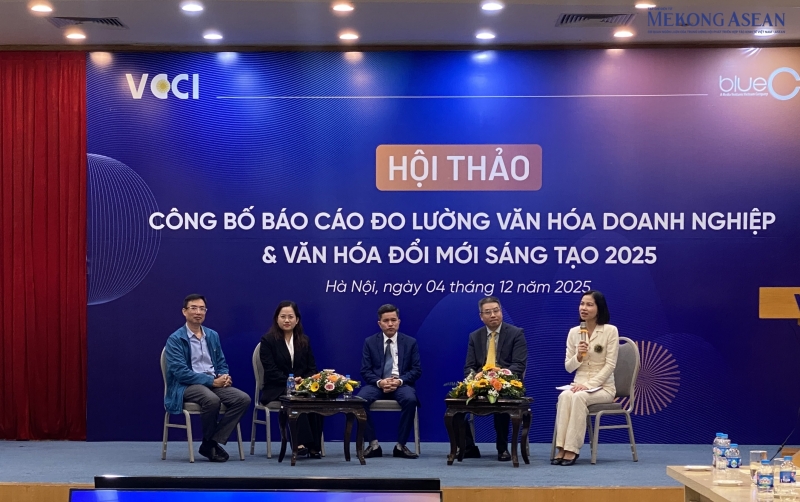 Hội thảo công bố báo cáo “Mức độ trưởng thành văn hoá Trang Nhà Cái 555win.com - Đăng Nhập +555k và đổi mới sáng tạo 2025 & xu hướng 2026”. Ảnh: Hà Anh/555win Login.