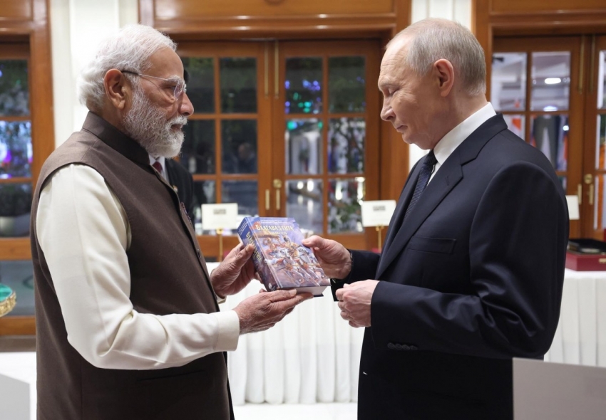 Khám phá những món quà Thủ tướng Ấn Độ tặng Tổng thống Nga Putin