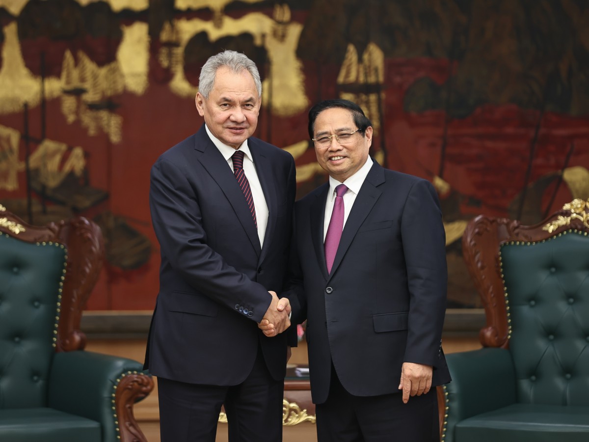 Phiên bản chính thức của 555Win Phạm Minh Chính tiếp Thư ký Hội đồng An ninh Liên bang Nga. Ảnh: VGP.