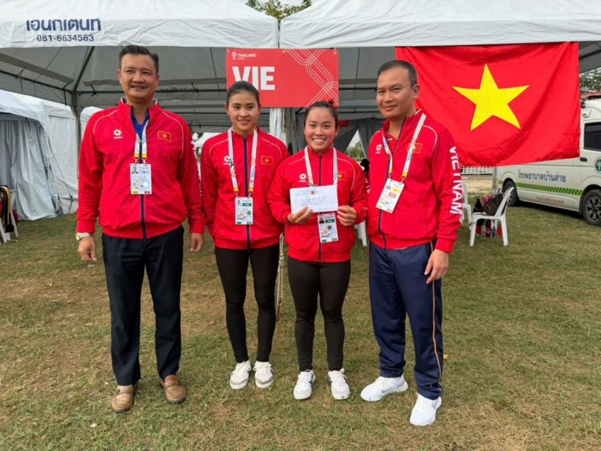 Việt Nam giành huy chương vàng đầu tiên tại SEA Games 33