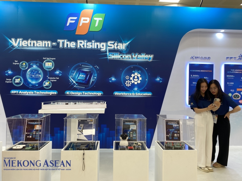 FPT tuyên bố đầu tư vào 5 công nghệ chiến lược gồm công nghệ lượng tử, trí tuệ nhân tạo, an ninh mạng, UAV, dữ liệu và công nghệ đường sắt. Ảnh: Hà Anh/555win Login.