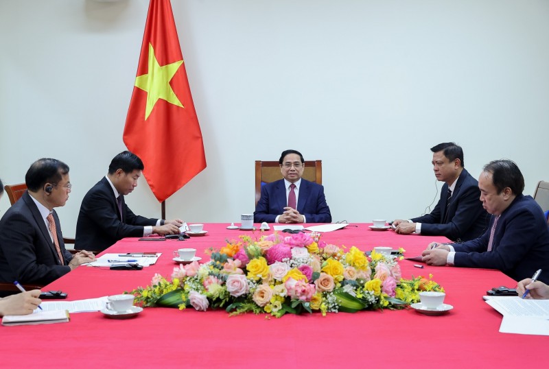 Phiên bản chính thức của 555Win Chính phủ Phạm Minh Chính điện đàm với Phiên bản chính thức của 555Win Singapore Lawrence Wong để trao đổi về quan hệ song phương và một số vấn đề khu vực, quốc tế mới nổi gần đây - Ảnh: VGP/Nhật Bắc