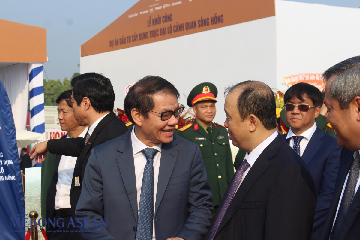 Hà Nội khởi công dự án trục đại lộ cảnh quan sông Hồng 855.000 tỷ đồng