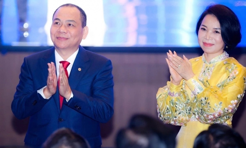 Top 10 người giàu nhất sàn chứng khoán: Vợ ông Phạm Nhật Vượng vươn lên thứ hai