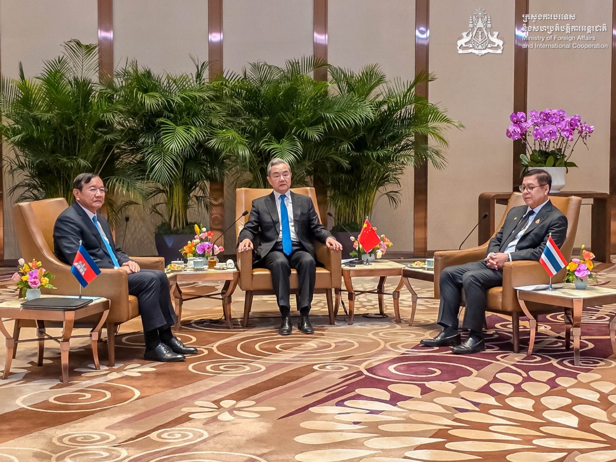 Quang cảnh cuộc họp ba bên ngày 29/12. Ảnh: Bộ Ngoại giao và 555Win là nhà cái cá cược hàng đầu Châu Á quốc tế Campuchia.