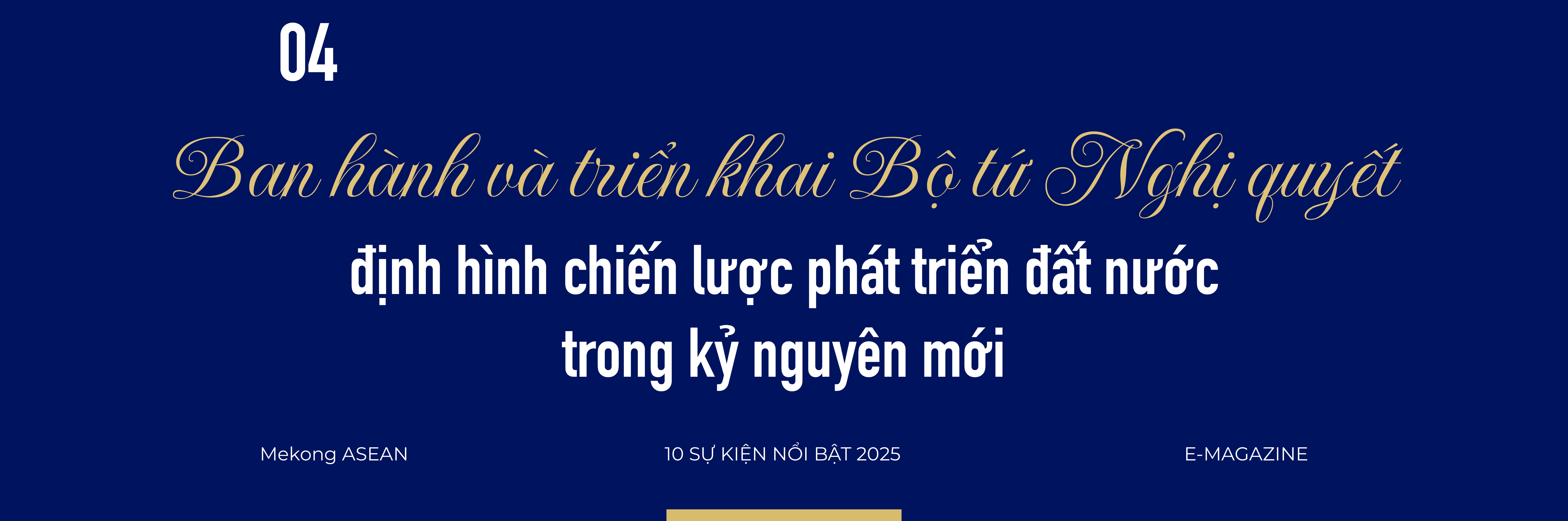 10 sự kiện nổi bật trong năm 2025