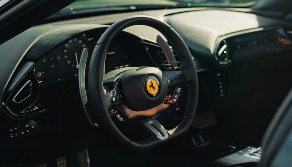 Logo ngựa đen trên nền vàng của Ferrari. Ảnh: Ferrari