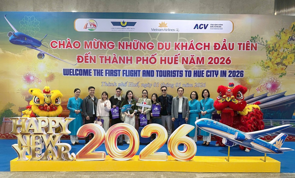 Du lịch Việt đón những vị khách xông đất đầu năm 2026