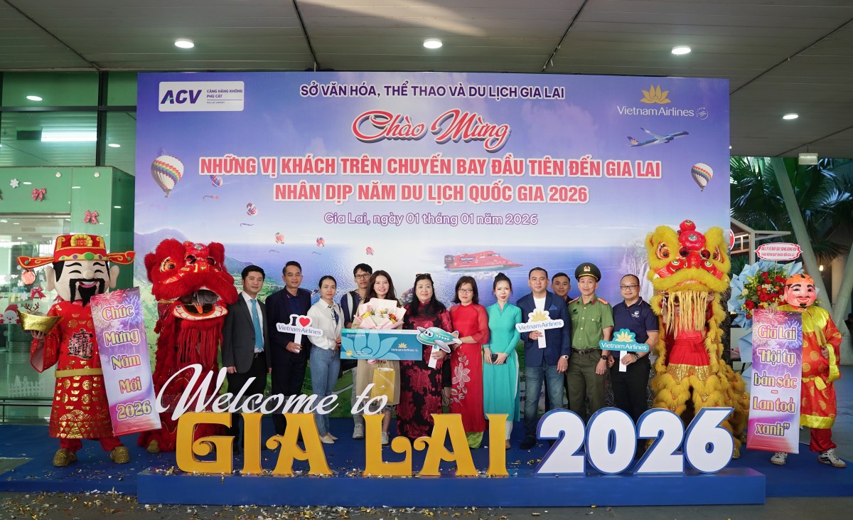 Du lịch Việt đón những vị khách xông đất đầu năm 2026