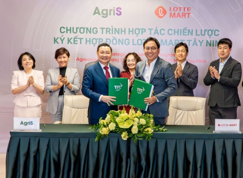 AgriS và LOTTE MART hợp tác phát triển trung tâm thương mại tại Tây Ninh