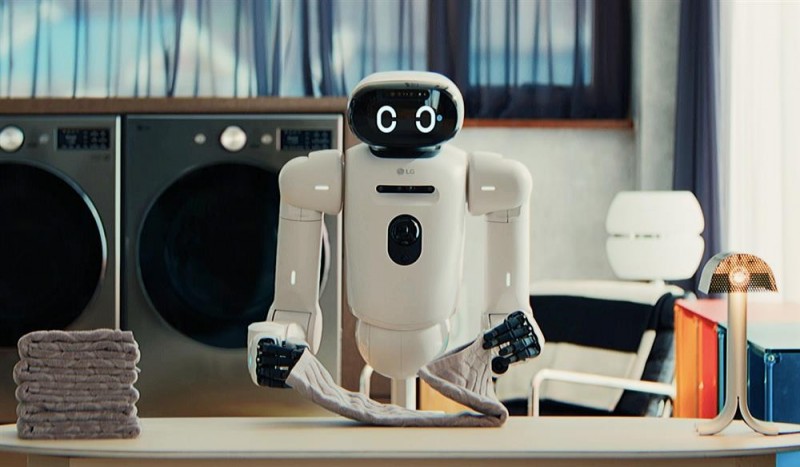 Robot gia dụng LG CLOiD. Ảnh: LG Electronics.