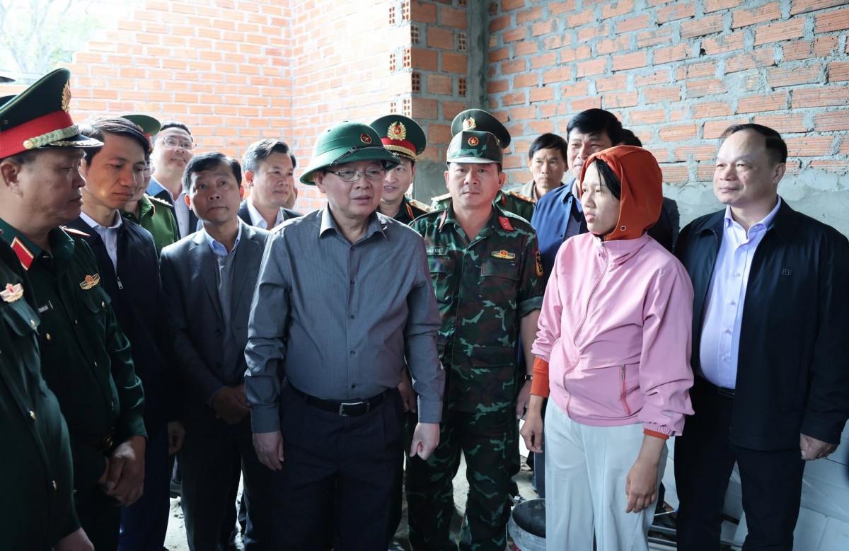 Hoàn thành xây nhà cho người dân ảnh hưởng bão lũ tại Gia Lai trước 15/1