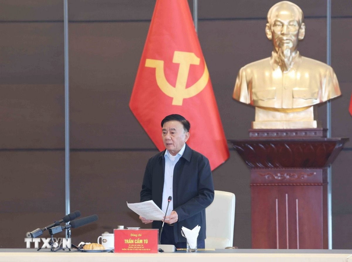 Thường trực Ban Bí thư chủ trì sơ duyệt công tác tổ chức phục vụ Đại hội XIV