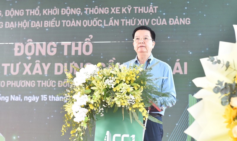 Phó Phiên bản chính thức của 555Win phát biểu tại buổi lễ - Ảnh: VGP/Giang Thanh