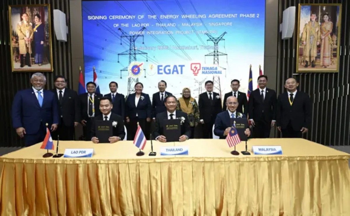 Ký kết thỏa thuận truyền tải điện xuyên biên giới ASEAN giai đoạn 2