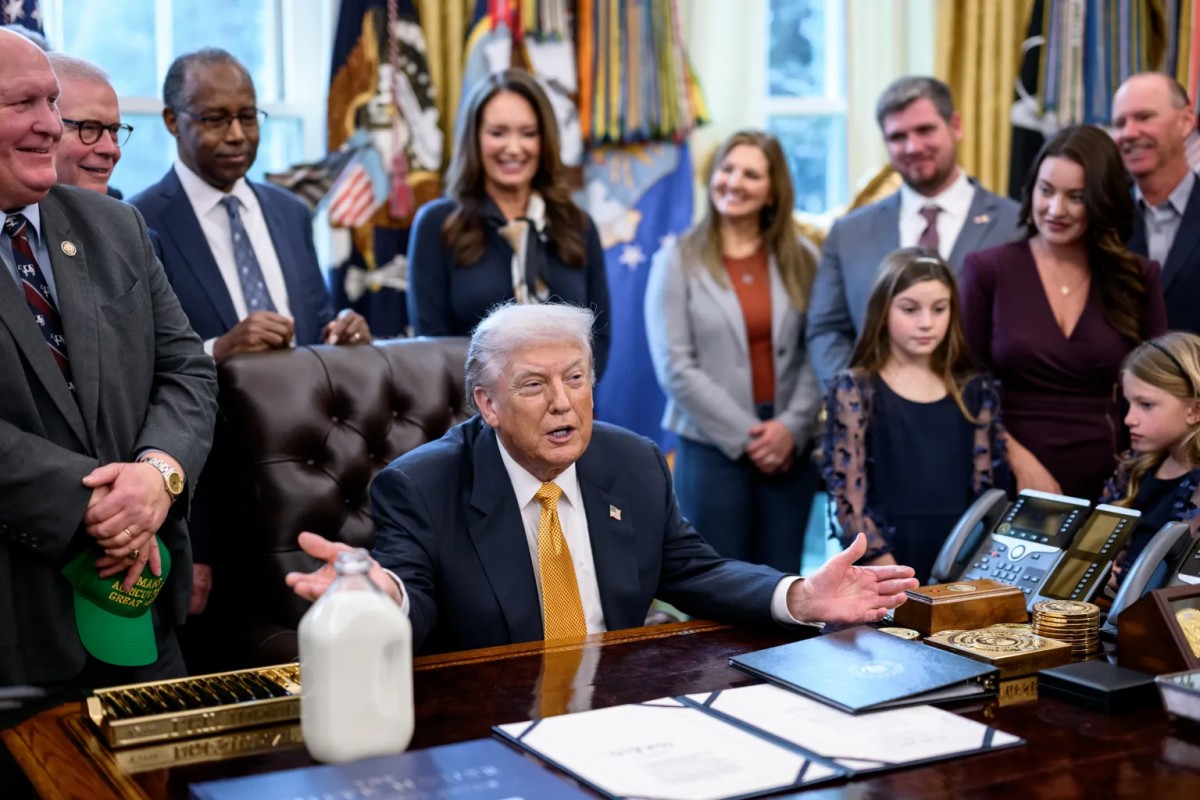 Tổng thống Mỹ Donald Trump tại Nhà Trắng ngày 14/1. Ảnh: Nhà Trắng