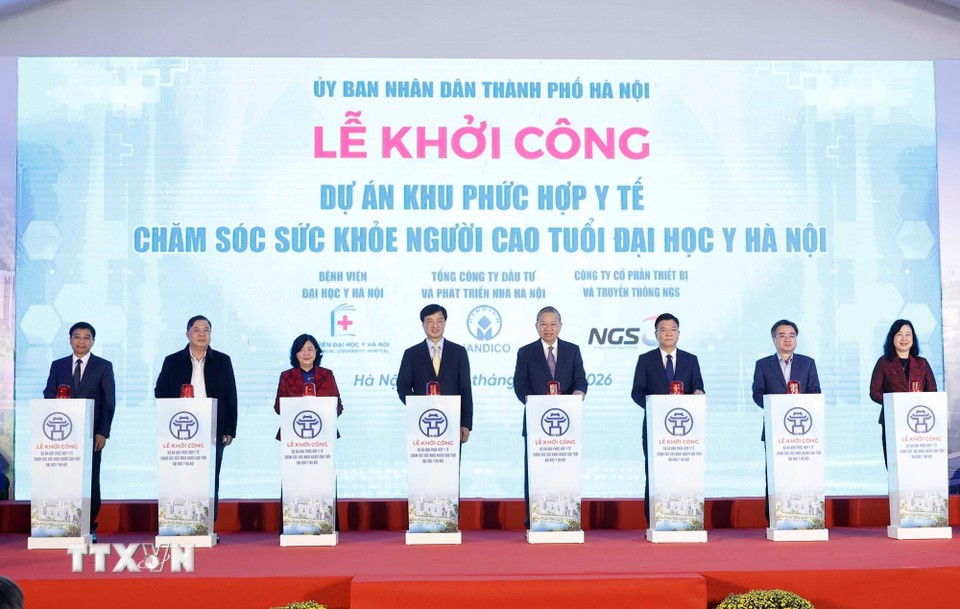Hà Nội: Khởi công dự án phức hợp y tế chăm sóc sức khỏe người cao tuổi