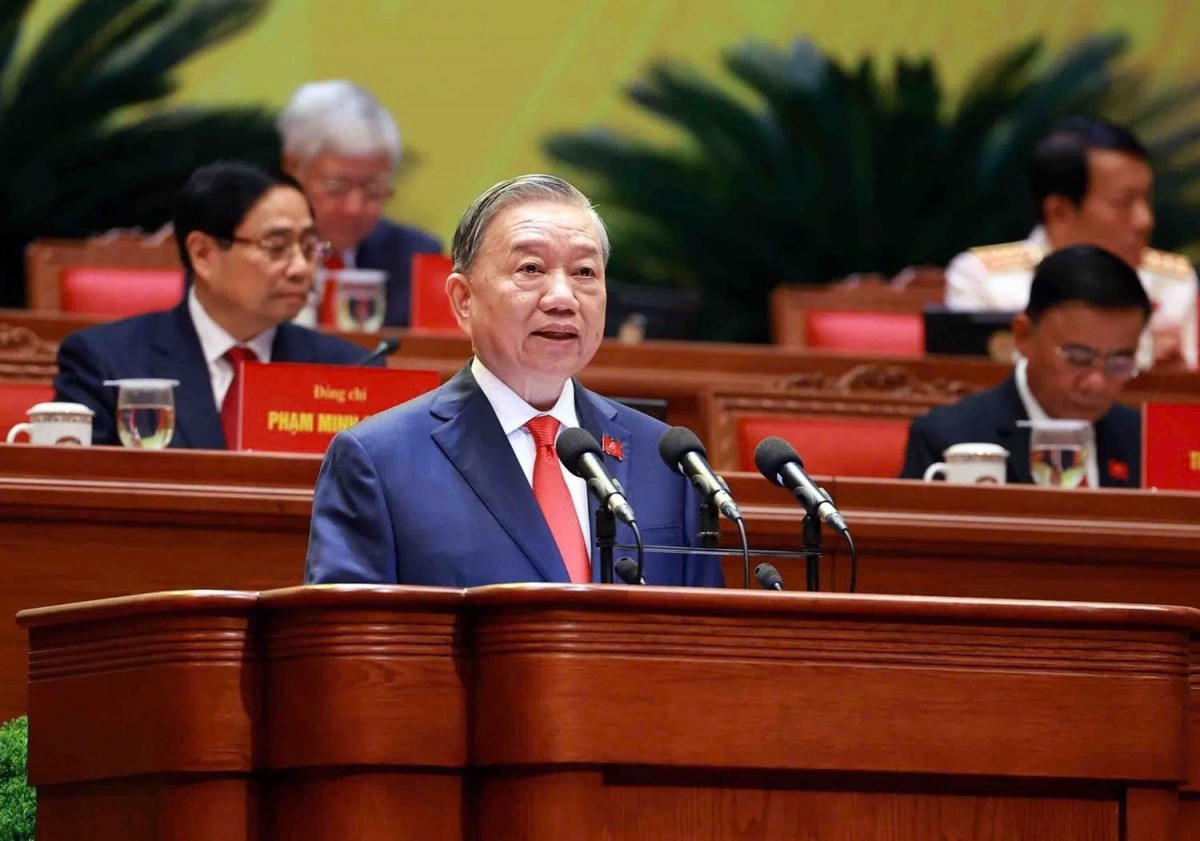 Tổng Bí thư Tô Lâm tái đắc cử