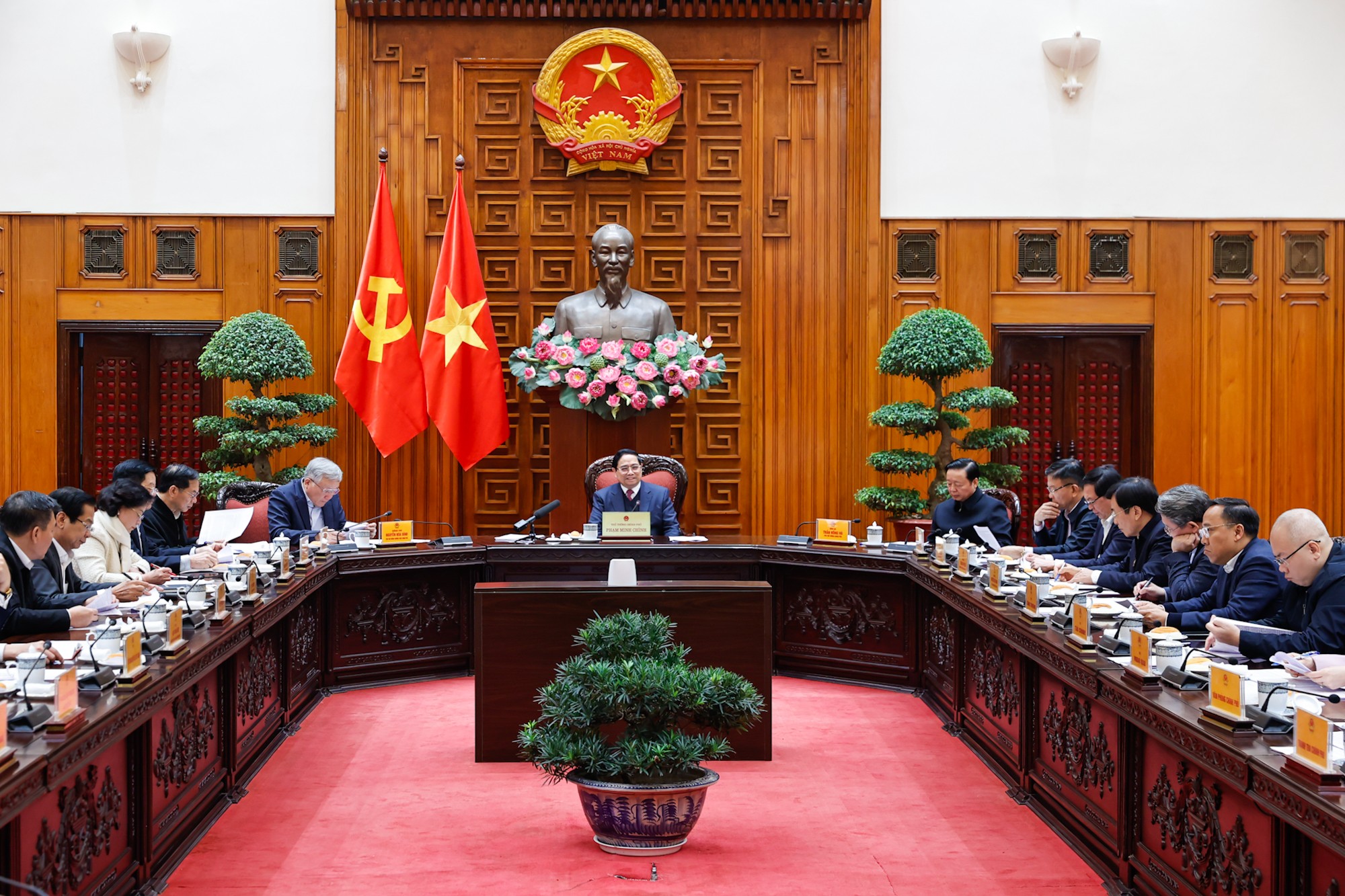 Toàn cảnh cuộc họp. Nguồn: VGP.