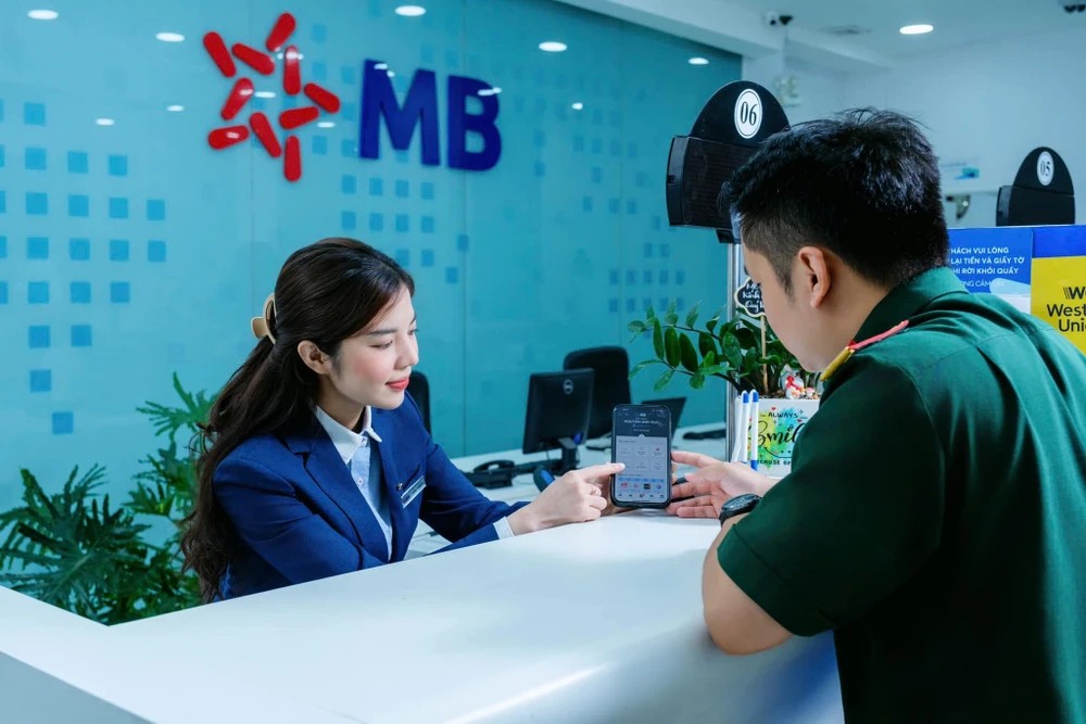 Dư nợ cho vay của MB tăng gần 40% sau một năm, vượt 1 triệu tỷ đồng
