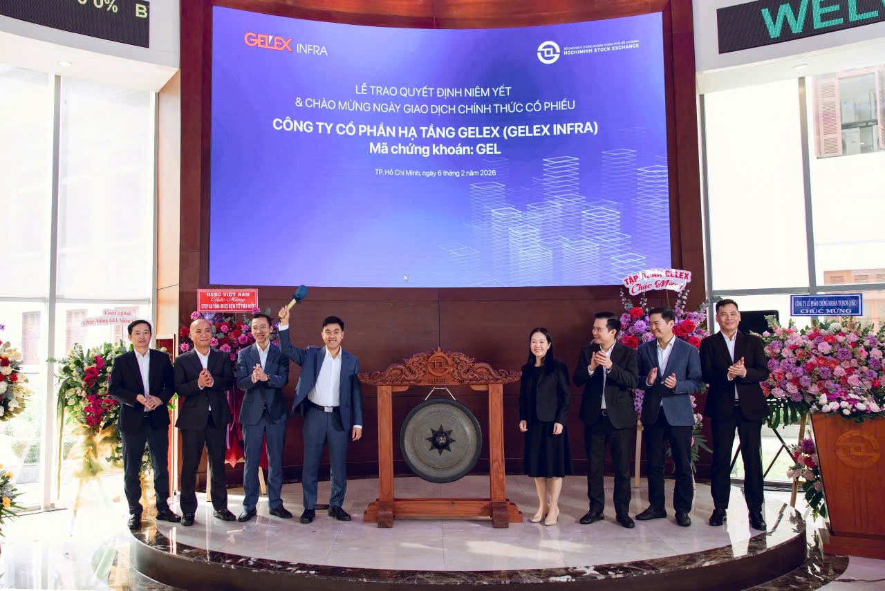 890 triệu 555win555 slot, bắn cá, casino, thể thao, esports, game bài Gelex Infra chào sàn HOSE, tăng trần 20%