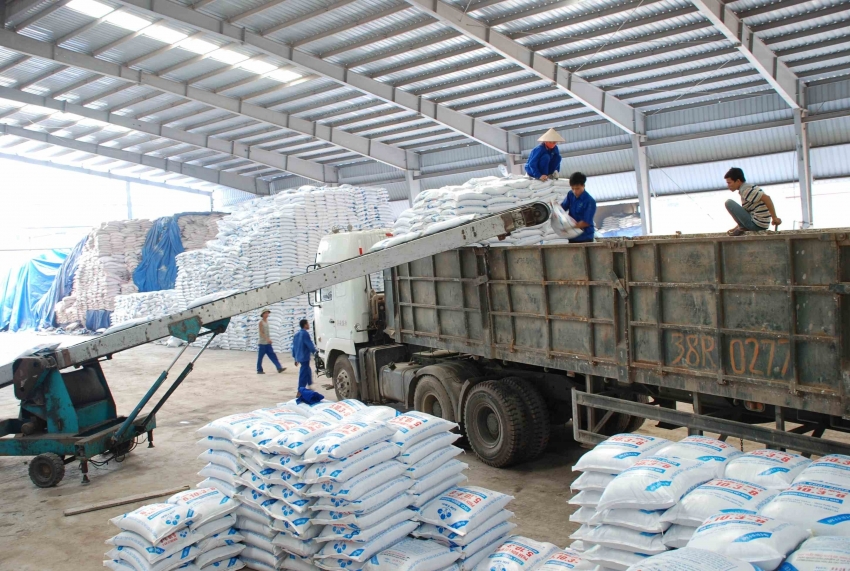 Xuất khẩu phân bón tăng mạnh ngay tháng đầu năm
