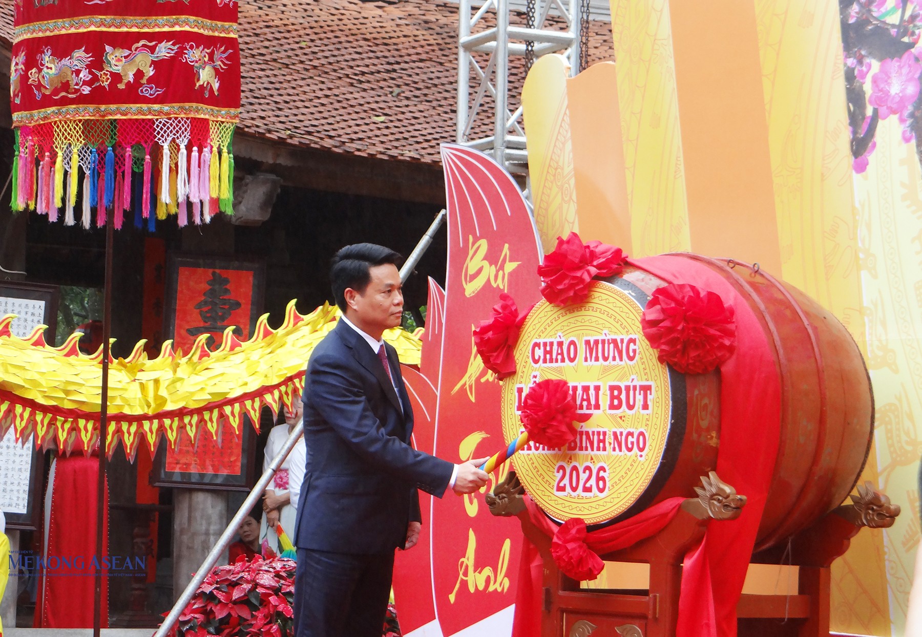 Hải Phòng khai bút xuân Bính Ngọ, tri ân Vạn thế sư biểu Chu Văn An