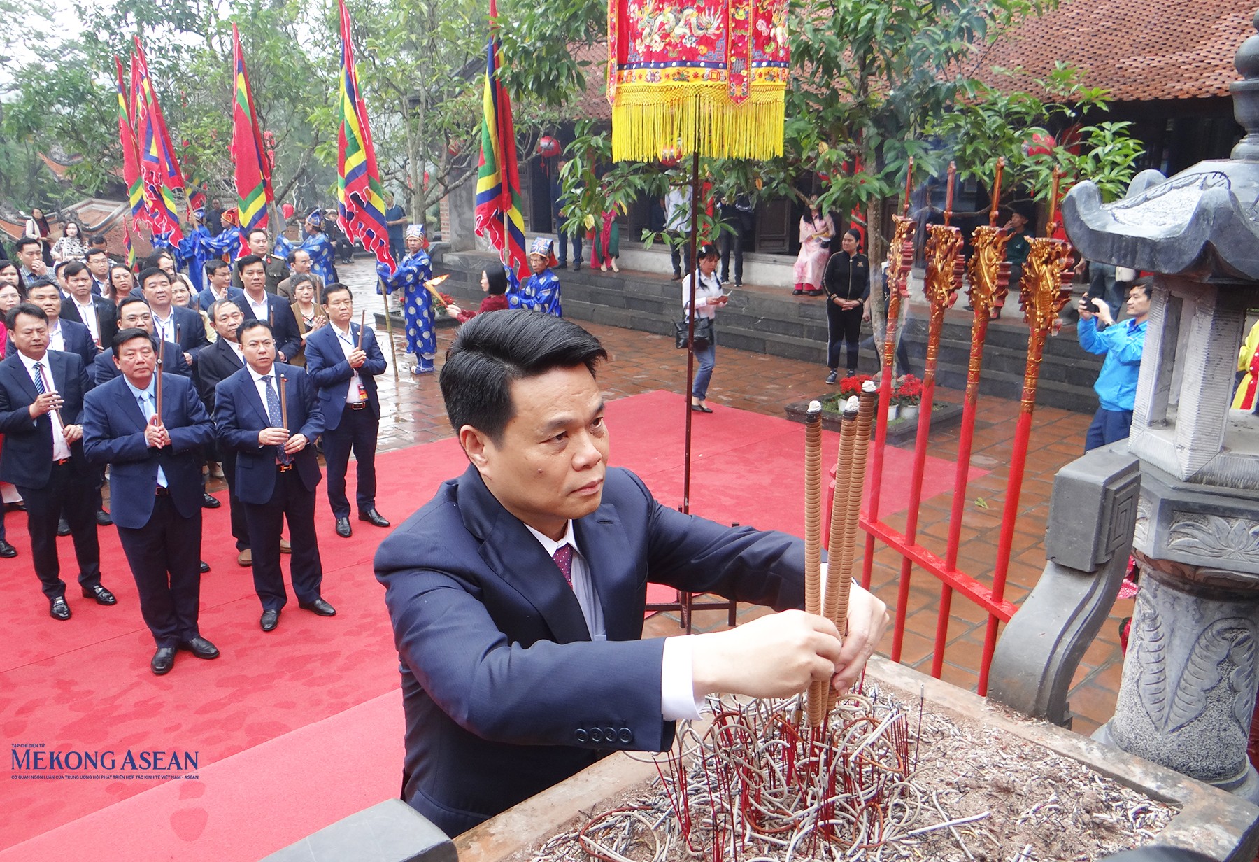 Hải Phòng khai bút xuân Bính Ngọ, tri ân Vạn thế sư biểu Chu Văn An