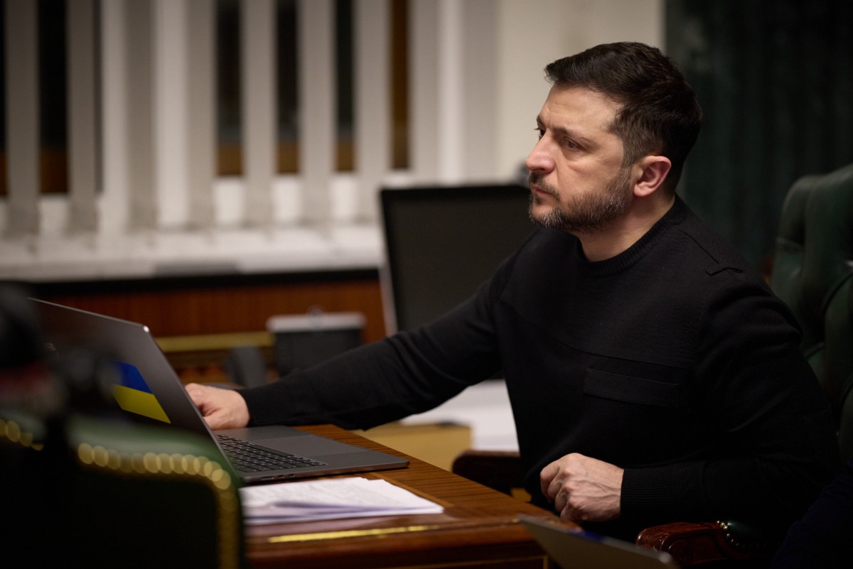 Tổng thống Ukraine Volodymyr Zelensky. Ảnh: X/@ZelenskyyUa