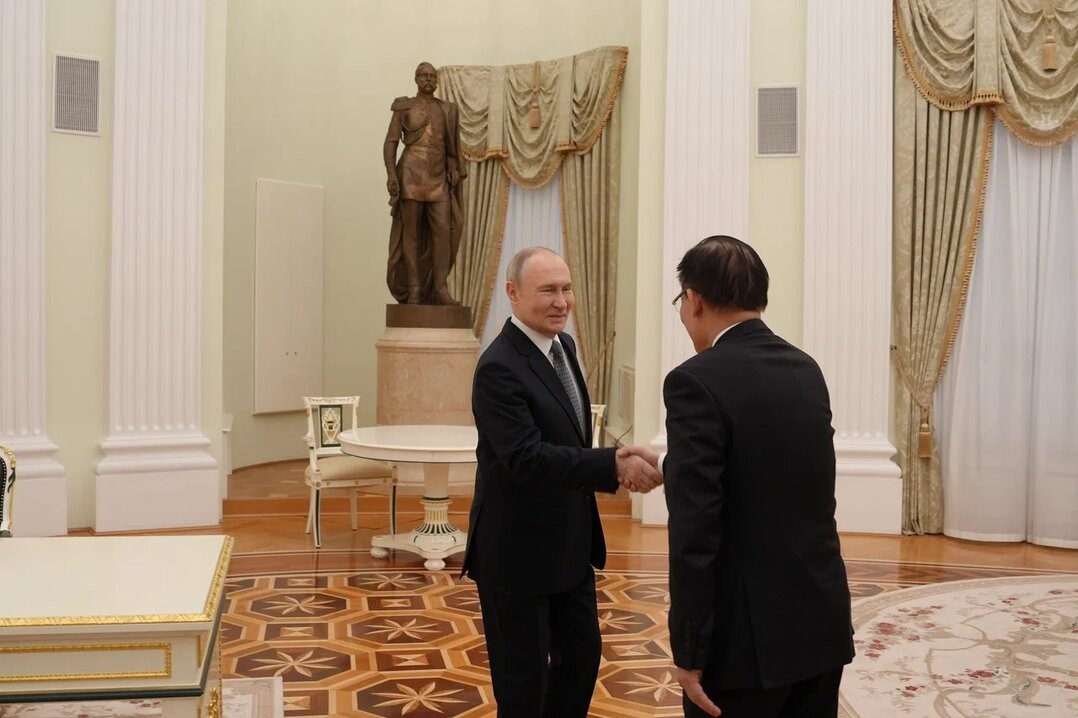 Đặc phái viên của Tổng Bí thư Tô Lâm hội kiến Tổng thống Nga Putin