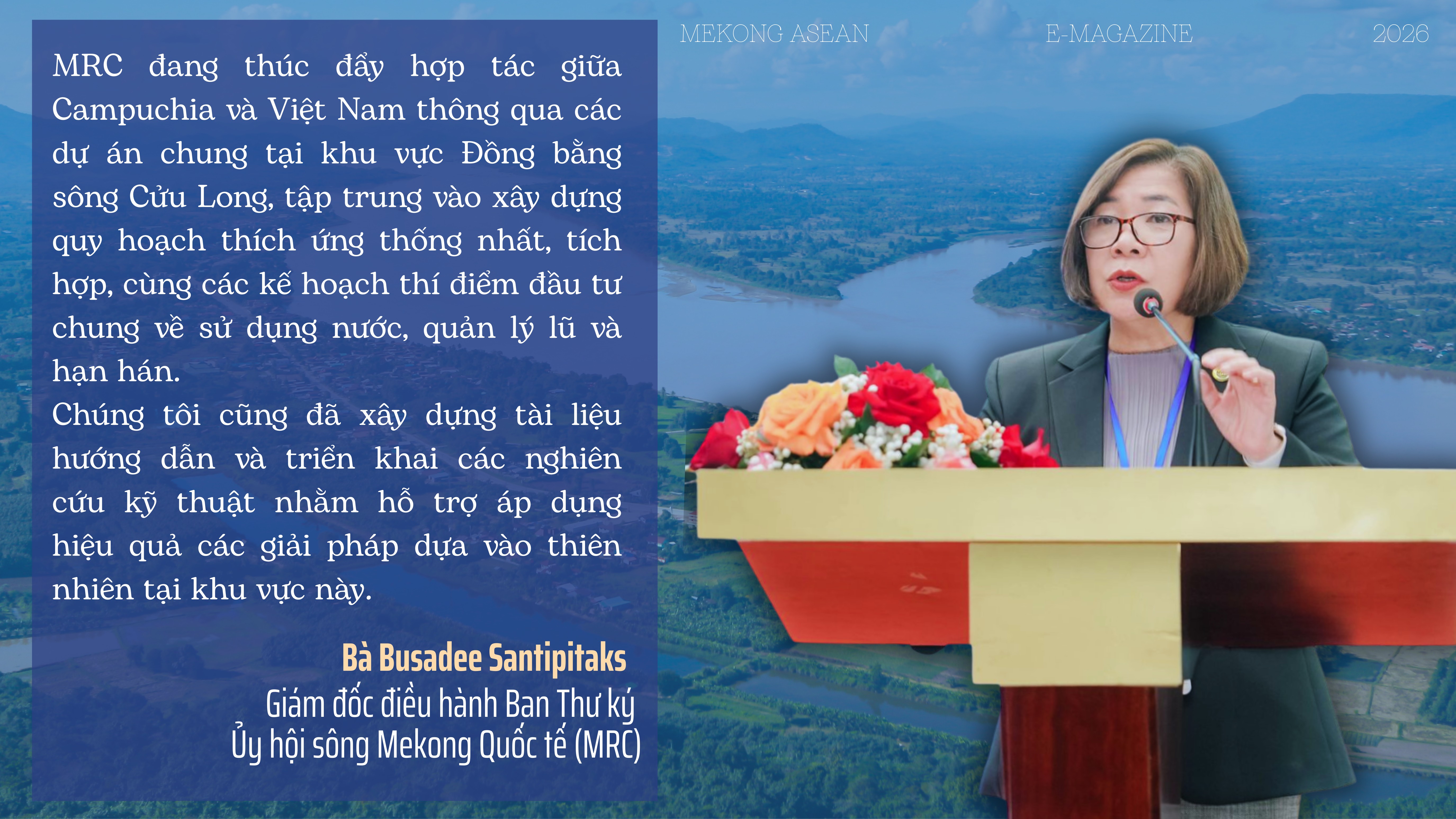 ‘555Win là nhà cái cá cược hàng đầu Châu Á và niềm tin là nền tảng cho tương lai bền vững của sông Mekong’