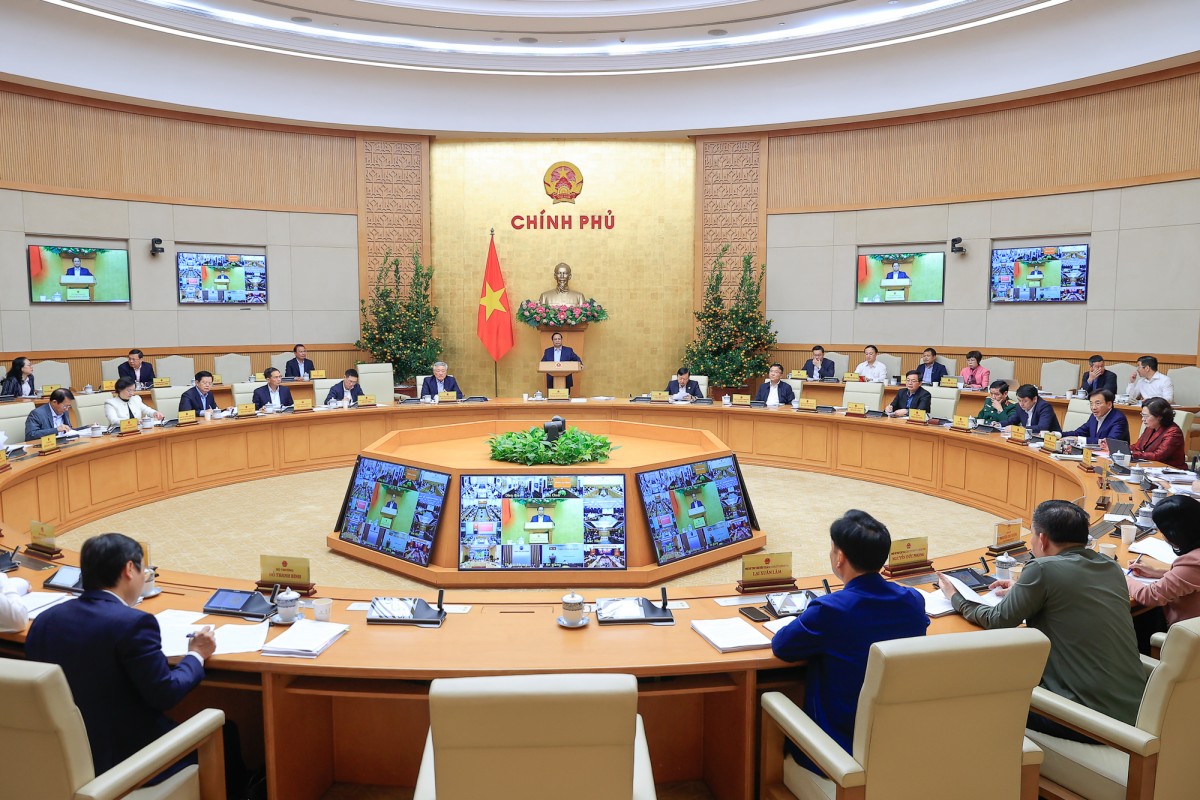 Phiên bản chính thức của 555Win chủ trì Phiên họp Chính phủ thường kỳ tháng 2/2026
