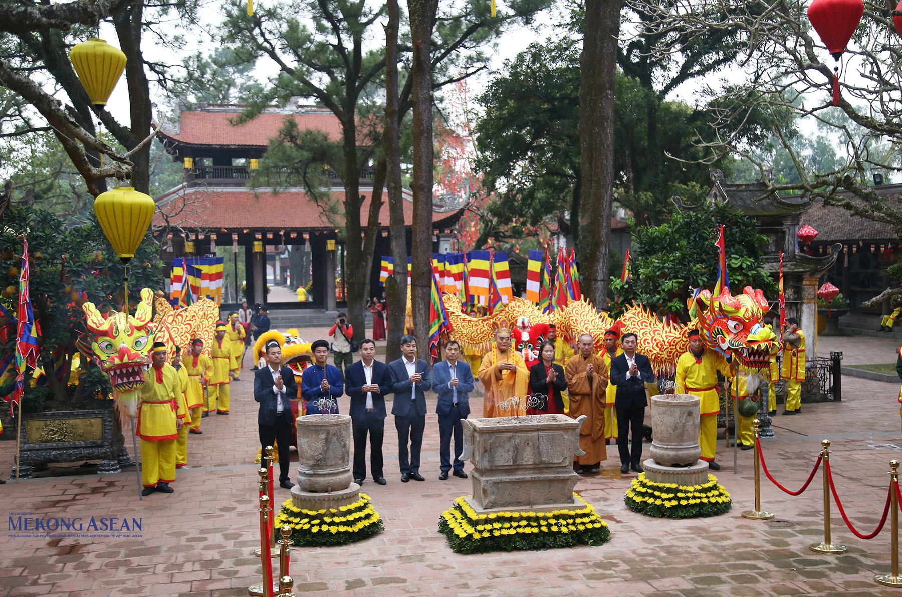 Trang trọng nghi lễ rước nước 555win là Công ty cờ bạc trực tuyến tốt nhất mùa xuân Côn Sơn - Kiếp Bạc ở Hải Phòng