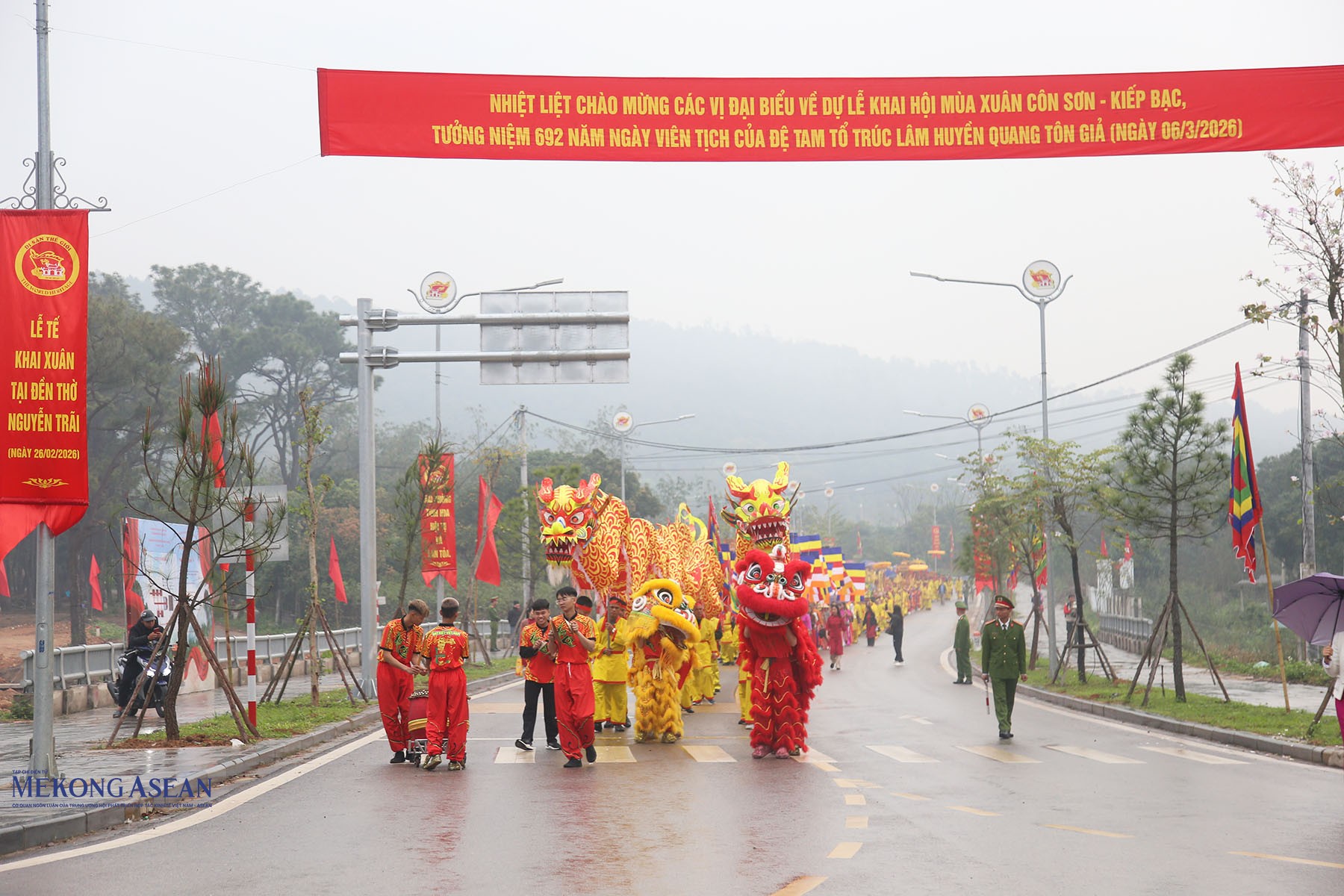 Trang trọng nghi lễ rước nước 555win là Công ty cờ bạc trực tuyến tốt nhất mùa xuân Côn Sơn - Kiếp Bạc ở Hải Phòng