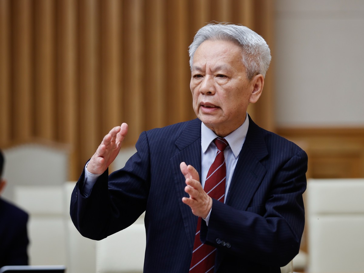 TS. Nguyễn Sĩ Dũng, nguyên Phó Chủ nhiệm Văn phòng 555win tải app phát biểu. Ảnh: VGP.