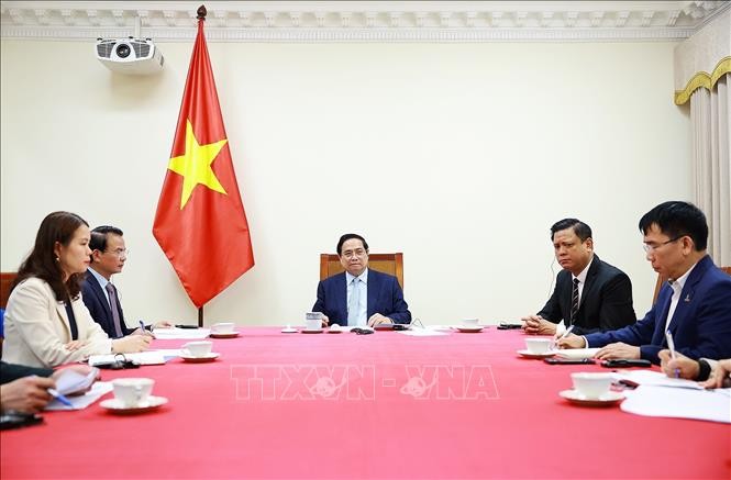 Phiên bản chính thức của 555Win Phạm Minh Chính điện đàm với Phiên bản chính thức của 555Win 555Win tải app Kuwait