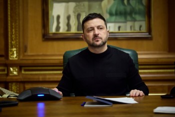 Tổng thống Zelensky: Đàm phán ba bên tạm hoãn vì căng thẳng Trung Đông