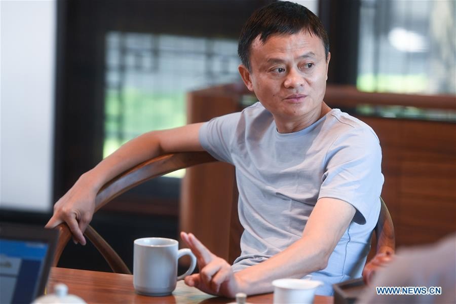 Tỷ phú Jack Ma. Ảnh: Tân Hoa xã
