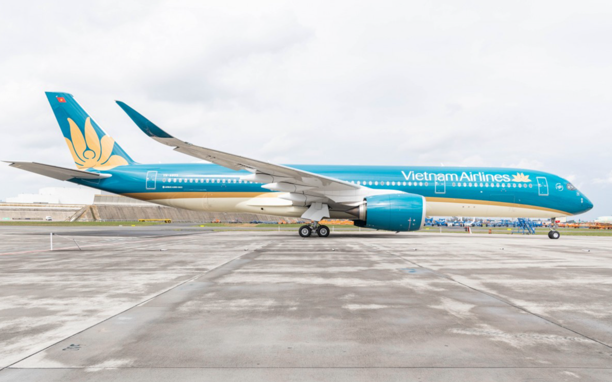 Tàu bay Airbus A350. Ảnh: Vietnam Airlines.