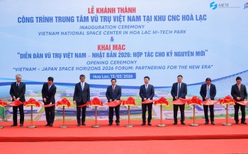 Khánh thành Trung tâm vũ trụ Việt Nam