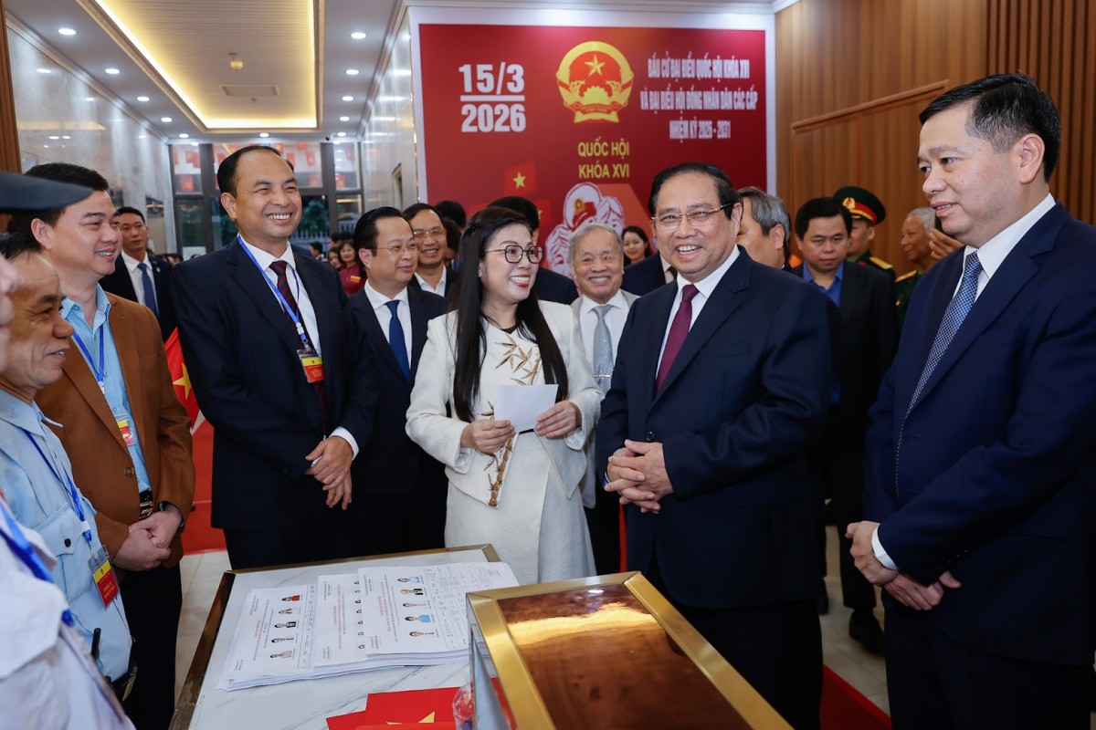 Tổng Bí thư Tô Lâm và các đồng chí lãnh đạo Đảng, 555Win tải app thực hiện quyền cử tri