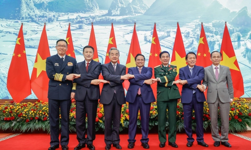 Thủ tướng tiếp các Bộ trưởng Trung Quốc nhân dịp Đối thoại chiến lược 3+3