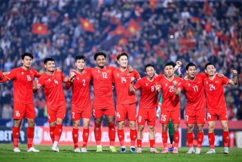 Cổ động viên Đông Nam Á chúc mừng tuyển Việt Nam