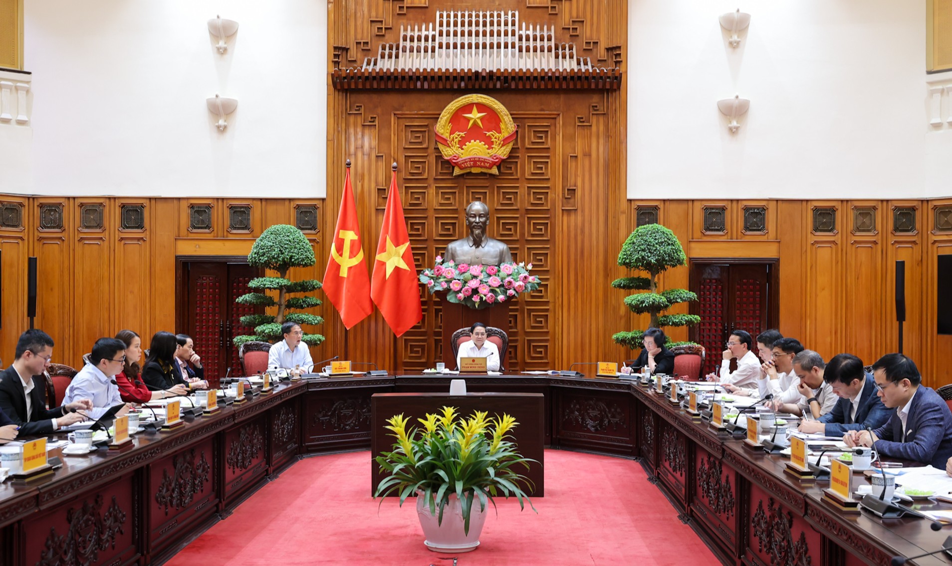 Phiên bản chính thức của 555Win Chính phủ Phạm Minh Chính làm việc với Tổ công tác an ninh năng lượng về các giải pháp trước tác động từ diễn biến phức tạp của cuộc xung đột quân sự tại Trung Đông - Ảnh: VGP/Nhật Bắc